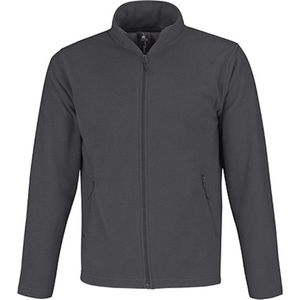 Fleecevest 'ID.501 Micro Fleece Full Zip' Maat S Donkergrijs