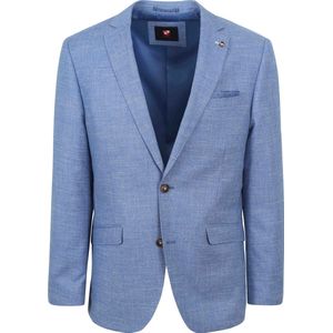 Suitable - Colbert Grou Blauw - Heren - Maat 46 - Modern-fit