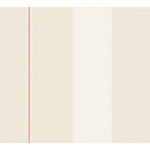 BLOK STREPEN BEHANG | Design - wit rood grijs - A.S. Création Karl Lagerfeld