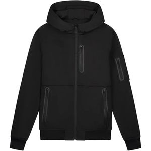 Malelions sport counter softshell jacket in de kleur zwart.