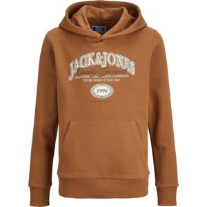 Jack & Jones - JJARI - Sweatshirt - Chocoladebruin - Capuchon