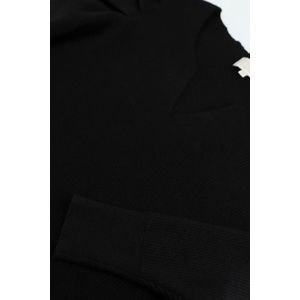 Minus Maranola V Neck Knit Pullover Truien & vesten Dames - Sweater - Hoodie - Vest- Zwart - Maat XL