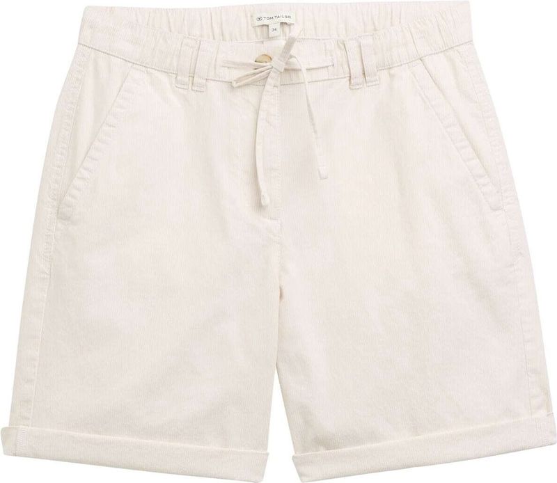 Tom Tailor - Chino Bermuda - Korte Chino - Met Trekkoord