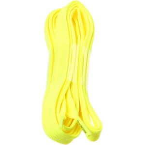 Rucanor Schoenveters Plat Fluorescerend Geel 130 Cm