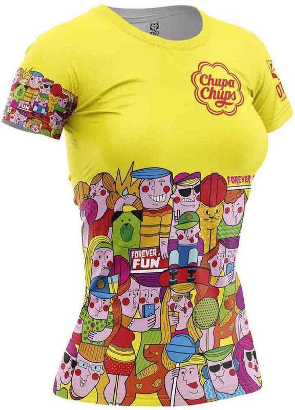 Otso - Andorra - T-shirt - Geel - Korte Mouwen