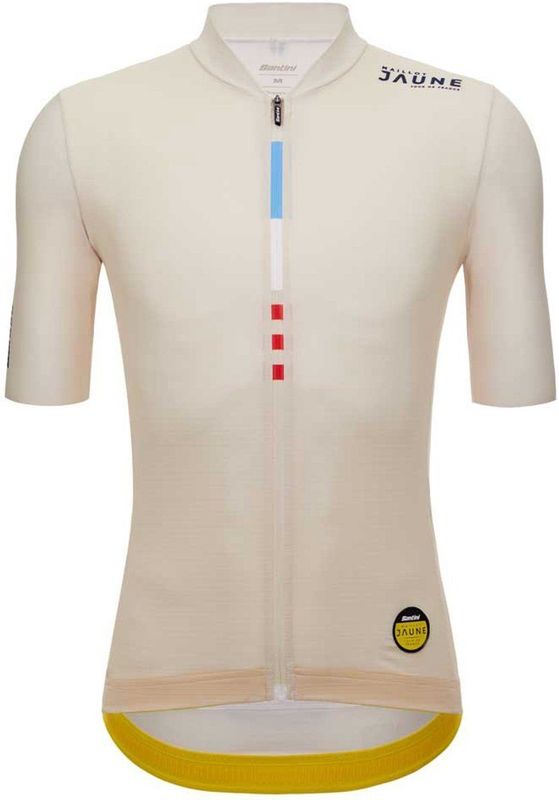 Santini - MJ M Ventoux - Fietsshirt - Beige