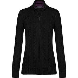 Felix Hardy Gebreide Cardigan - Vest Dames Zwart - L