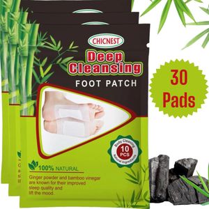 30 Detox - Voetpleisters - Voetverzorging - Natuurlijke Ingrediënten