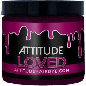 Attitude Hair Dye - Loved - 250ml Semi permanente haarverf - Roze