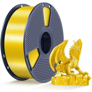 SUNLU PLA+ SILK 3D-filament 1.75mm 1kg GEEL