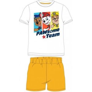 Paw patrol pyjama - jongens shortama - Paw patrol korte mouw