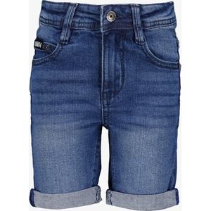 Unsigned jongens denim short donkerblauw - Maat 122