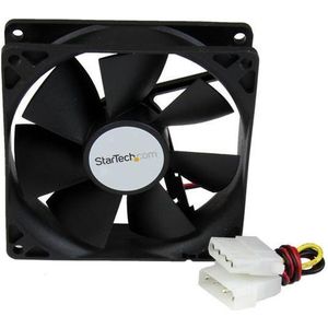 StarTech.com 92x25mm Ventilator voor Computerbehuizing met Dubbele Kogellagers en LP4 Connector