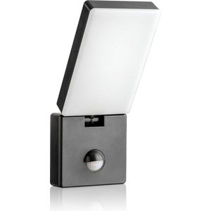 White-Label® Buitenlamp met Bewegingssensor - Wandlamp Buiten - Tuinverlichting - Zwart en Wit