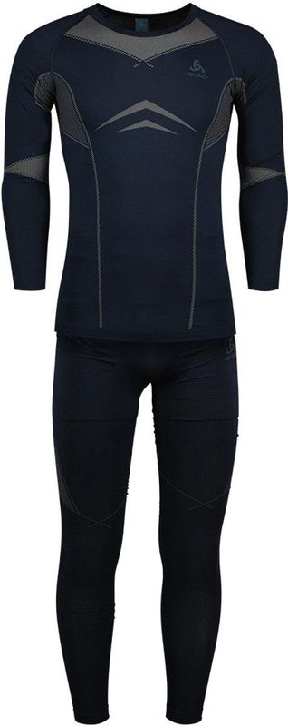 Odlo - Fundamentals Performance Warm - Basislaag Set - Zwart - Oeko-Tex®