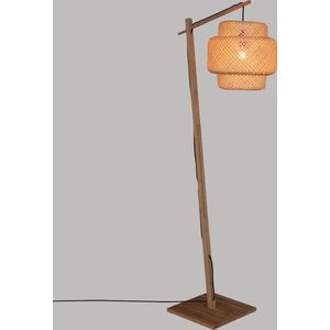 Atmosphera Vloerlamp Libi - Bamboe - H173 cm - E27