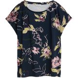 TOM TAILOR T-shirt voor dames, 38400 - Big Flower Design, XL