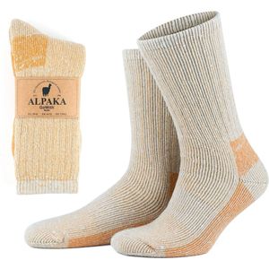 GoWith Diabetes Alpaca Wollen Sokken-2 paar-Thermosokken-Maat 35-38