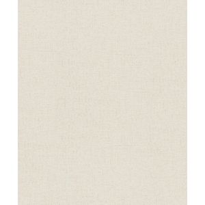 Behang - Linnenlook - Beige - Natuurlijke Textuur & Rustiek Design