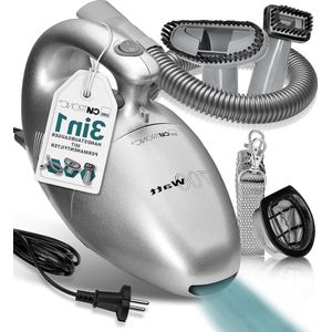 Handstofzuiger met 700 Watt & laag gewicht voor kussens-auto's-computers Vacuum Cleaner met 6m kabel & permanent stoffilter