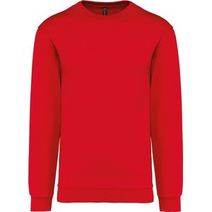 Sweater 'Crew Neck Sweatshirt' Kariban Collectie Basic+ 3XL - Red