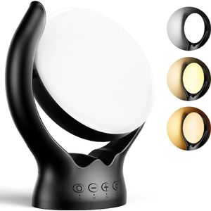 ApexArte® Lichttherapie Lamp - Daglichtlamp - Bureaulamp Led - Zwart