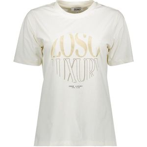Zoso T-shirt Selma 255 0005 Off White Dames Maat - S