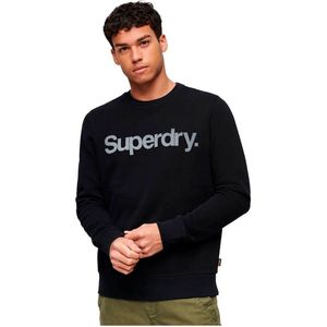 Superdry Core Logo City Loose Sweatshirt Zwart M Man