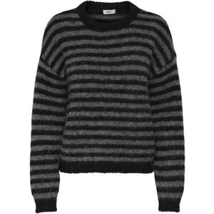 JDY - JDYZOEY - Trui - Grijs Gemêleerd/Zwart