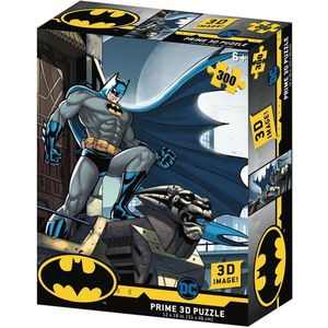 DC Comics - Batman op een Gargoyle Puzzel 300 stk 46x31 cm - met 3D lenticulair effect