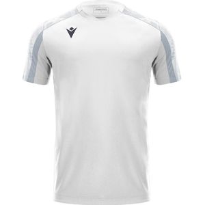 Macron Gede Shirt Korte Mouw Heren - Wit / Zilver | Maat: 3XL