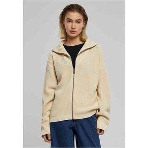 Urban Classics - Knitted Zip Cardigan Sweater/trui met rits - XXL - Beige