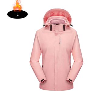 Nivard Windjas Dames - Parka - Lente & Herfst - Jas - Volwassen - Windjack - Windbreaker - Outdoor - Roze - L