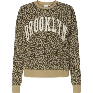 ONLY - ONLLEO O-NECK PULLOVER TEXT SWT - Dames - Sweaters