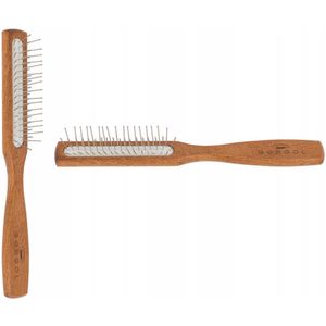 Gorgol Houten Haarborstel met Lucht Kussen en Metalen Pinnen