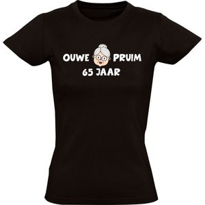 Ouwe pruim 65 jaar Dames T-shirt - verjaardag - pensioen - 65e verjaardag - oma - mama - jarig - grappig - cadeau
