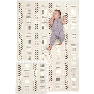 Speelmat Puzzelmat - Foam - Baby - Kinderen - 182x122cm - Anti-Slip en Waterdicht