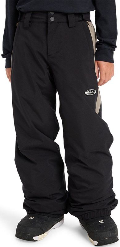 Quiksilver - Snow Down Youth Pant - Skibroek - Zwart - Kindermaat 14 jaar