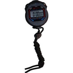 Now4You Zwarte Waterbestendige Stopwatch met timer