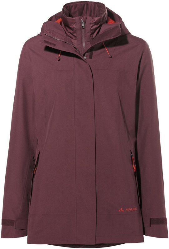 VAUDE - Neyland - 3-in-1 Jas - Dames - Waterdicht - Hardshell - Met Capuchon