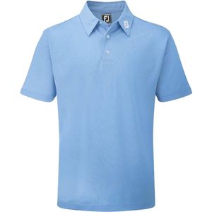 FootJoy - Stretch Pique - Heren Golfpolo Shirt - Blauw