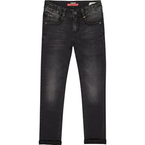 Vingino Apache Jongens Jeans Black Vintage - Maat 128