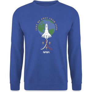 NASA Take Me Away From Here Sweater Heren