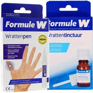 Wrat verzorging: Formule W 1x pen en 1x aanstip vloeistof