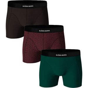 Bjorn Borg Boxers Premium Cotton Stretch 3-Pack Multicolour - Maat S - Heren - Boxershorts