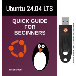 Windows 10/11 remover and Ubuntu Automatic installer usb stick + English Manual Book