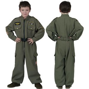 Piloten vliegenier kostuum voor jongens  - Verkleedkleding - 122/128