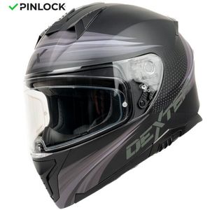 Motor Integraal Integraalhelm ELEVEN VREEMDELING Zwart/Grijs XL van MOTOBLOUZ