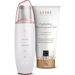 GESKE | SmartAppGuided™ MicroCurrent Skin Scrubber & Blackhead Remover | 9 in 1 | + gratis cosmetica
