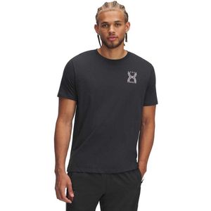 Under Armour - Run 96 - T-shirt - Antraciet - Korte Mouwen